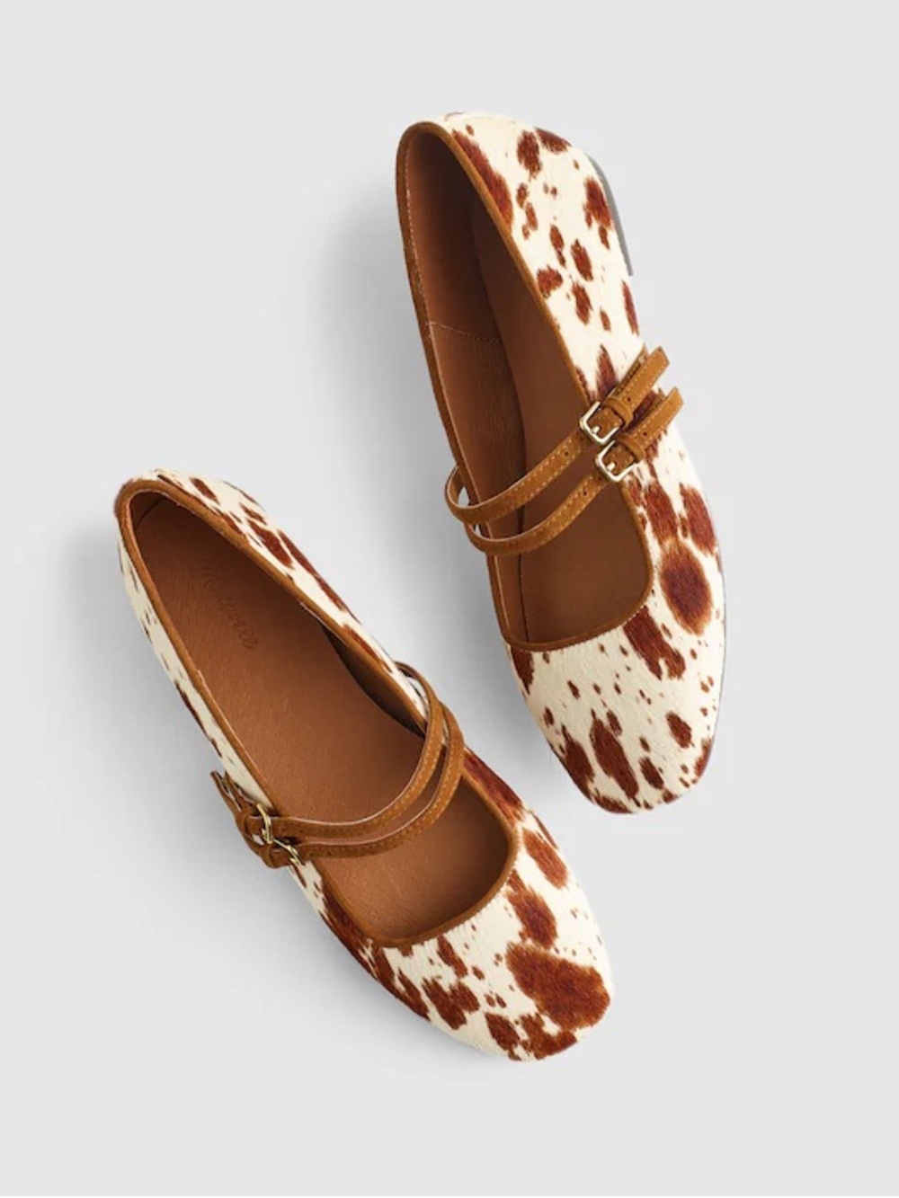 Madewell The Greta Double-Strap Ballet Flat NX099